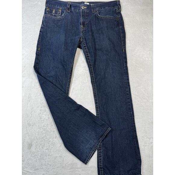 True Religion Straight WFLP Premium Basic Jeans Y2K World Tour Mens 38